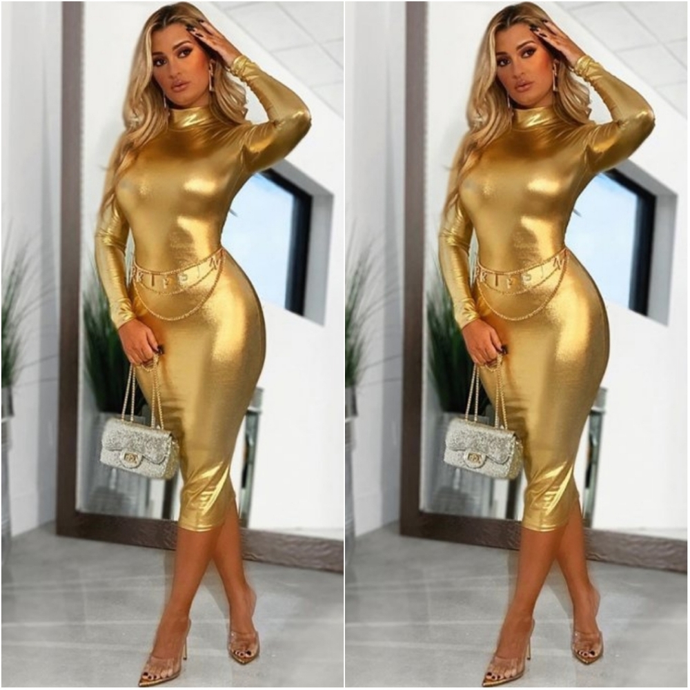 PIB Gold Dress
